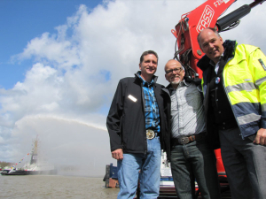 from left to right – Kevin Teichmann, Mauricio Garrido (both T & T), Torsten Andritter-Witt (Hans Schramm)